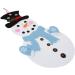 Can Enhance Childrens Imagination Christmas Snowman Christmas Decorations Can Be Fixed On The Wall for Children Party Adults Thanksgiving - Buy Online on GoSupps.com