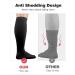Walking Boot Socks - 2 Pairs Orthopedic Liner Socks for Men & Women | Comfortable Medical Boot Socks for Fractures - Black - Buy Online on GoSupps.com