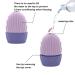 Facial Ice Mold & Roller - Silicone Ice Massager for Eye Puffiness Relief & Skin Care - Reusable Face Cooling Tool in Purple - Buy Online on GoSupps.com