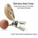 Socub Silicone Pacifier Clip | BPA-Free Holder for Any Brand Pacifier | Best Newborn Shower Gift - Sage Ether - Buy Online on GoSupps.com
