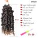 Pre-twisted Passion Twist Crochet Hair 6 Inch 9 Packs Ombre Blonde - T27 (Pack of 9) - Buy Online on GoSupps.com