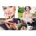 GANMFOYC 100 pieces matte long fake nails full cover coffin fake nails artificial nail tips ladies nail art DIY art set (10 colors) (color) - Buy Online on GoSupps.com