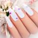 HINZIC 12 Grids Aurora Mermaid Beads Nail Charm - Iridescent Crystal Gems for Nail Art - Buy Online on GoSupps.com