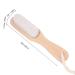 Footstone File - FootFish Corneal Removal Tool | Wood Pedicure & Foot Care | Effective Bimsstein for Smooth Feet & Hands - Buy Online on GoSupps.com
