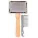 Trixie 2353 soft brush 6 13 cm brown silver