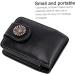 Small Lipstick Pouch - Leather Lipstick Organizer & Mini Cosmetic Bag with Mirror - Travel Size Makeup Case for Purse - Black 10x7x3cm - Buy Online on GoSupps.com