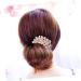 minkissy Comb Wedding Comb Headpieces hair clips for women Wire Hair bridal hair comb goody hair clips for women wedding head pin crystal needle Wedding - Buy Online on GoSupps.com