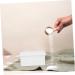 Didiseaon Organization Bucket Box Sheet laundry powder container Box High capacity Beads dispenser drum washing powder bucket Sundries Storage Bucket Organize the boxes laundry beads 16.8X11X7.5CM White - Buy Online on GoSupps.com