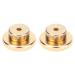 Magnetic Lose Losing Ear rings Weight loss Magnetic field therapy earring magnet remove acupuncture points stimulating earplugs gold (golden unsawaous couple)