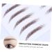 POPETPOP 8 Pcs Eyebrow Stickers Waterproof Stickers Eyebrows Tattooed Eyebrow Transfer Stickers Modify 4d - Buy Online on GoSupps.com