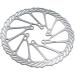 Pair of 160mm Stainless Steel Bike Disc Brake Rotors - 6 Bolt for Road, Mountain, BMX Bikes (Black) - Includes 6 Screws - Buy Online on GoSupps.com