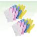 SUPVOX Washing Gloves - 8pcs 5 Fingers Towels & Peeling Massage Gloves for Body Care | International Shipping - Buy Online on GoSupps.com