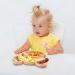 Pandaear 6-Pack Baby Spoon Fork Set | Silicone Learning Utensils for 4+ Months | BLW Baby Led Weaning Accessories - Buy Online on GoSupps.com
