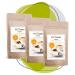 Fit4Taste 3x Stevia Crystalline Sprinkled Sweetener | 3x 1kg | Pure sweetness | No bitter aftertaste | For cooking and baking | 3x 1kg
