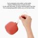 Portable Silicone Pacifier Bag for Babies - Travel-Friendly Pacifier Holder in Bright Red | Ideal for Diaper Pockets - Buy Online on GoSupps.com
