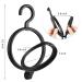 ORROENS Hanging Wig Stand - Premium 3 Pack for Display, Storage & Styling | Portable & Durable Wig Hanger to Keep Wigs in Shape - Buy Online on GoSupps.com