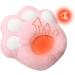 FECFUCY Heated Foot Warmers - Cozy Cat Paw Heating Pillows for Office & Travel | Pink Claw Model - Buy Online on GoSupps.com