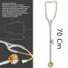 Royal Gold Stethoscope - Golden Chest Piece Latex-Free Tube Soft Sealing Ear Knobs for Nurses & Doctors - Buy Online on GoSupps.com