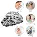 Nicokee Double Waterproof Bathing Shower Cap - Animal Design - Reusable Fashion Hat for Women - Ideal for Beauty, Bath, Spa, and Travel - 10.6 x 10.6 Inch - Buy Online on GoSupps.com