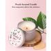 Peach Scent Spa Gift Set for Women - 8 Piece Bath and Body Set with Bath Bomb, Candle, and Massage Oil - Ideal Gifts for Her - Buy Online on GoSupps.com