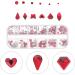 Minkissy 1 Box Nail Art Accessories Nail Metal Diy Accessories for Nail Nails Gems Nail Art Gems Crystal Nail Gems Metal Nail Jewelry Nail Crystals Nail Jewels Red Resin Boxed Shaped Drill - Buy Online on GoSupps.com