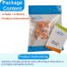 Chiroplax Tailor's Bunion Corrector Pads - Pain Relief Pinky Toe Straightener Separator Kit - Buy Online on GoSupps.com