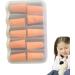 Reusable Super Soft Foam Earplugs - Premium Noise Reduction for Sleep Travel & Work - Washable Hearing Protection - 2 Pack Orange - Buy Online on GoSupps.com