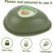 PRETYZOOM Crisper Tray 4pcs Holder Food Fruit Individual Shape Container Fresh Tomato Avocado Plastic Keeper Fridge Chillpod - Buy Online on GoSupps.com