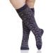 VIM & VIG Compression Stockings - Merino Wool 15-20 mmHg Vintage Purple Juliet Floral Unisex Medium/Large - Buy Online on GoSupps.com