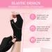 ACWOO UV Gloves for Gel Nails 2 Pair UV Protection Gloves for Manicures Anti UV Gloves for Nail Lamp Manicures Dryer Nail Skin Care Fingerless UV Protection Gloves Protect Hands from UV Harm 2 Pairs Black - Buy Online on GoSupps.com