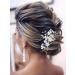 Unicra Silver Bride Wedding Hair Comb - Sparkly Rhinestone Headpiece for Women - Buy Online on GoSupps.com
