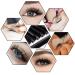 Flat Lashes QueWel | Ellipse Eyelashes for 1:1 Extensions | 0.15D Curl 15mm Silk Single Eyelashes - Naturally Black (1 Piece) - Buy Online on GoSupps.com