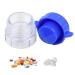 Bleu Broyeur de Comprim s Portable pour Pilules Ecrase Medicament Broyeurs de Pilules avec Compartiment de Rangement Rapide et conomique Adapt Aux Personnes g es et Aux Enfants