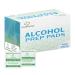 CareLiving Alcohol Prep Pads with 70% Isopropyl Alcohol 400 Pack Medical-Grade Individually-Wrapped Isopropyl Cotton Swabs Disposable 2 ply for Medical & First-Aid Kits 400 pieces