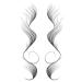 Nirbffo 5 Sheets Temporary Tattoo Stickers for Hair Edge - Waterproof Black Hairline Curly Bangs Tattoo Sticker Set - Buy Online on GoSupps.com