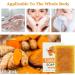 2 Pi ces Savon claircissant Au Curcuma Naturel Au Curcuma Savon Naturel pour Corps et le Visage Hydrater et Unifier le Teint - Buy Online on GoSupps.com