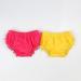 Hoolchean Baby Girls 2PCS Set Tulle Ruffle Bloomer 0-6 Months Yellow & Hot Pink - Buy Online on GoSupps.com