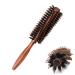 Round brush for blow-drying styling brush with nylon bristles hairbrush for short to medium length hair Small