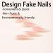 Shop 24Pcs Almond Press on Nails - Long Stiletto Faux Nails Pink Ombre Acrylic with Gold Star Designs - Cute Summer Nails for Women - Buy Online on GoSupps.com