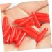 Minkissy 400 STK Silicone Eyelash Tweezers Caps - Red Slide Sleeves for Eyelash Tweezers | Durable & Protective | International Shipping Available - Buy Online on GoSupps.com