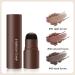 LXZJJM Eyebrow Stamp Stencil Kit - Long-lasting Smudge-free Brow Makeup | Natural and Smooth Texture | Multifunctional | Includes 10 Brow Shapes & Stamps | Reusable eyebrow stencils (03 dark brown 2pcs) - Buy Online on GoSupps.com