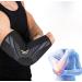 SilverAge Elbow Support for Gym | Elbow Brace for Pain Relief | Compression Sleeves for Tendonitis | Robotic Solution for Volleyball & Cricket - Medium (Free 10ml Oil - Buy Online on GoSupps.com