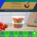 NRLinX 5 oz. Plastic Condiments Containers with Hinged Lids - 50 Sets | Multipurpose Small Sauce Cups for Dip, Dressing, Jello Shots - Buy Online on GoSupps.com