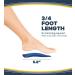 Dr. Scholl's ARCH Pain Relief Orthotics Insoles for Women (Size 6-10) - 1 Pair Blue Shoe Inserts - Buy Online on GoSupps.com