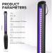 Portable Travel UV Light Sanitizer Wand - Black | UV Sanitizer Lamp - Buy Online on GoSupps.com