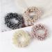 Xiwstar 9Pcs Beaded Bracelet Hair Ties Set for Women and Girls | Fashion Hair Bands Ropes Scrunchie Ponytail Holder - Buy Online on GoSupps.com