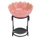 Ceramic Candle Oil Burner - Indoor Aroma Furnace for Essential Oil & Incense (Pink) | Best Aromatherapy Accessory - Buy Online on GoSupps.com
