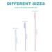 9-Piece Last Drop Silicone Spatula Set for Beauty and Kitchen | Makeup, Bottle Scraper, Lotion | Girls and Women | Pink, Purple, Blue - Buy Online on GoSupps.com