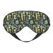 Succulent Sleep Mask Double-Sided Eye Mask Soft Adjustable Sleeping Eye Covers for Sleeping Perfect Shading Reduce Eye Edema