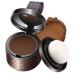 Instantly Hairline Shadow Hairline Powder Root Touch Up Quick Cover Brown Hair Root Concealer for Hairline Hair Touch-Up for Thin Hair Grey Hairline Quick Cover Unisex Waterproof Dark Brown